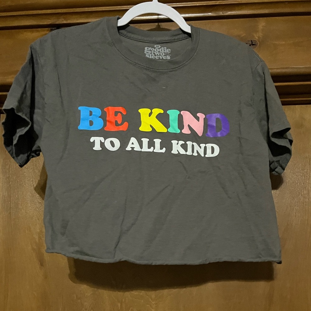 BE KIND TO ALL Crop TShirt